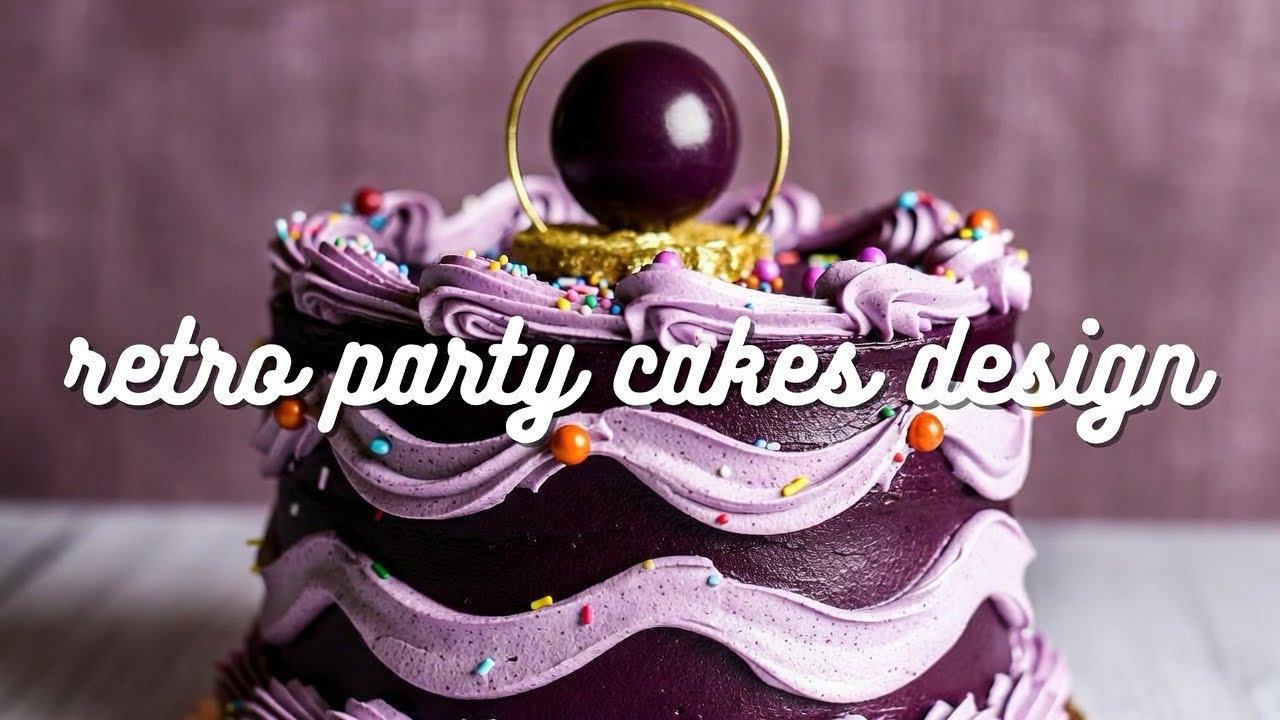 Most Nostalgic & Delicious Retro Cake Designs Ever – You’ll Want Them ALL! 🩷❤️🧡💛💚🩵💙💜