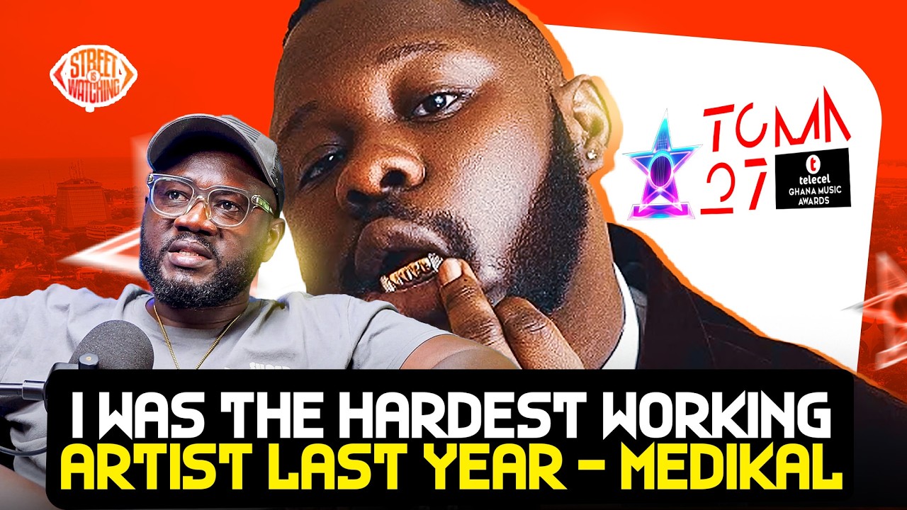 I was the hardest working artist last year - Medikal