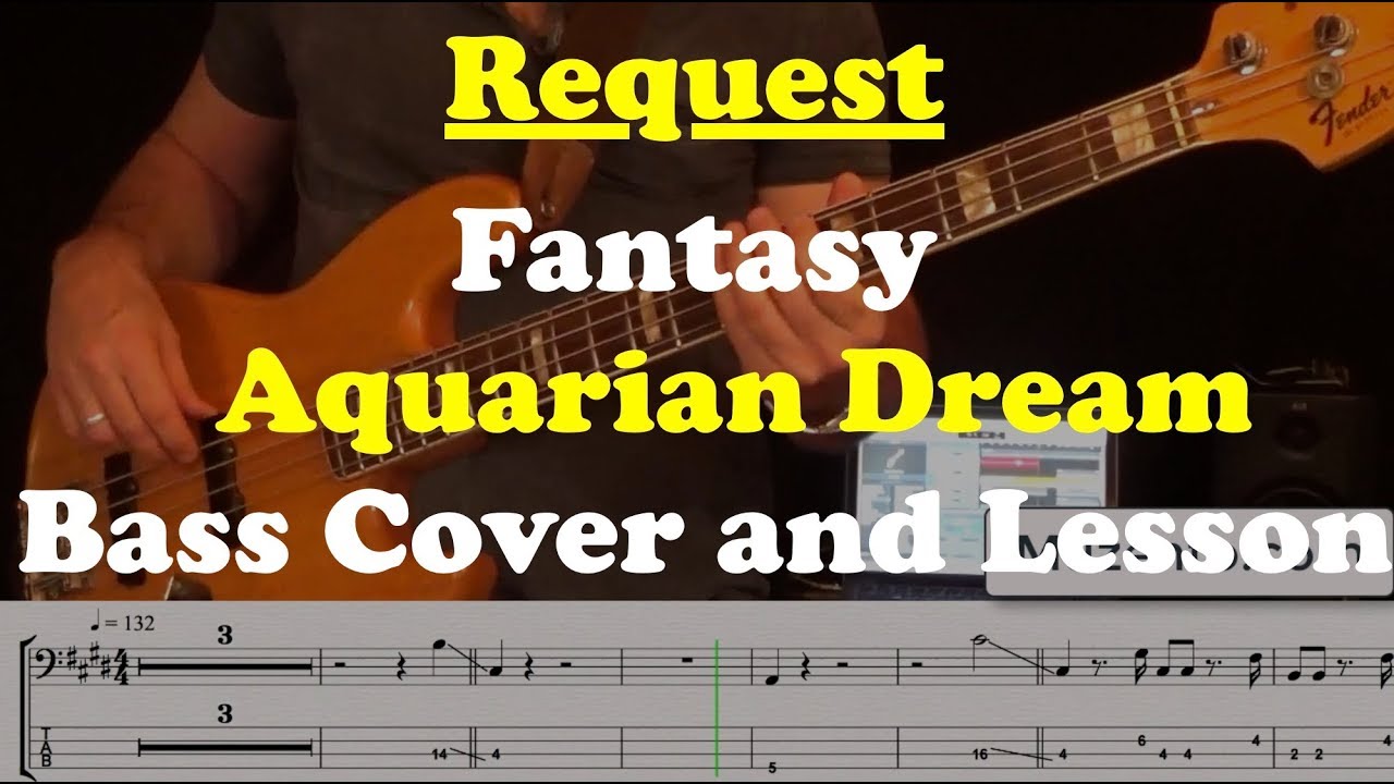 Fantasy - Bass Cover and Lesson - Request