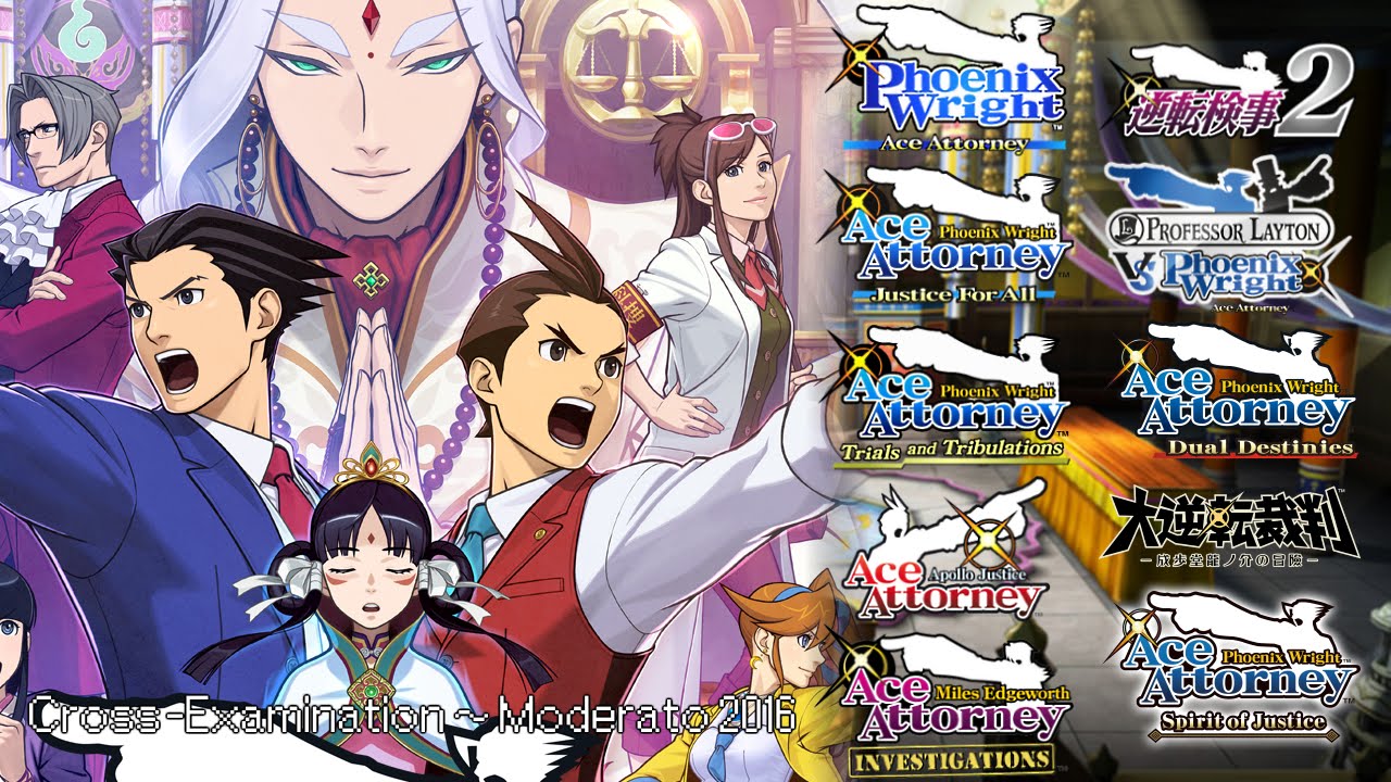 Ace Attorney: All Cross-Examination Themes 2016 (Reupload)