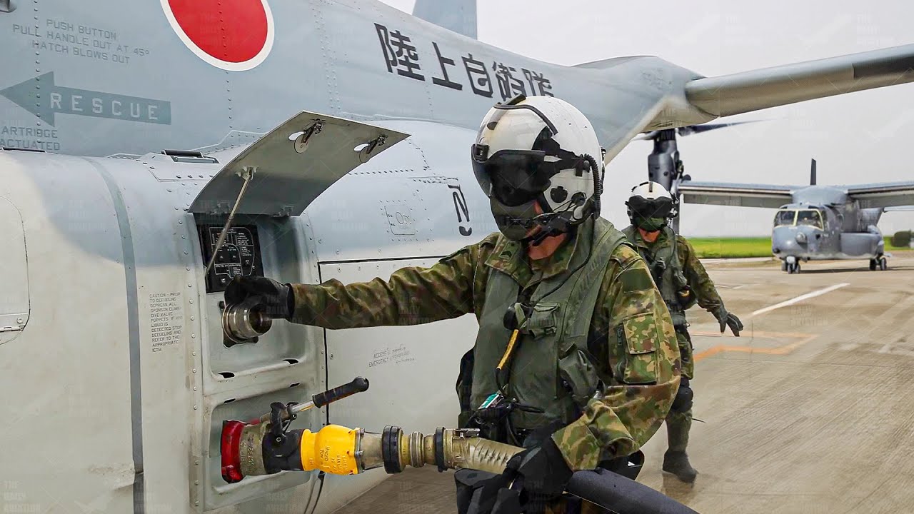Japan is Receiving & Testing Newly Purchased US V-22 Ospreys