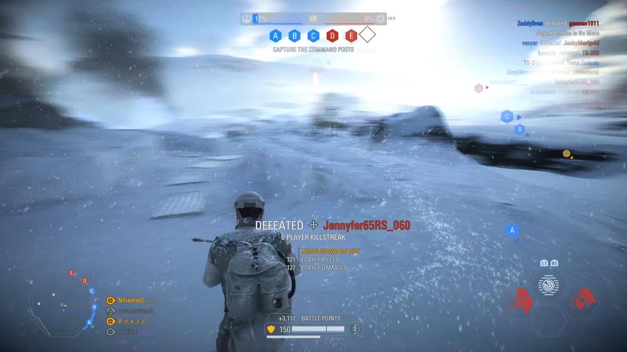 Smooth victory for the Rebels on Hoth