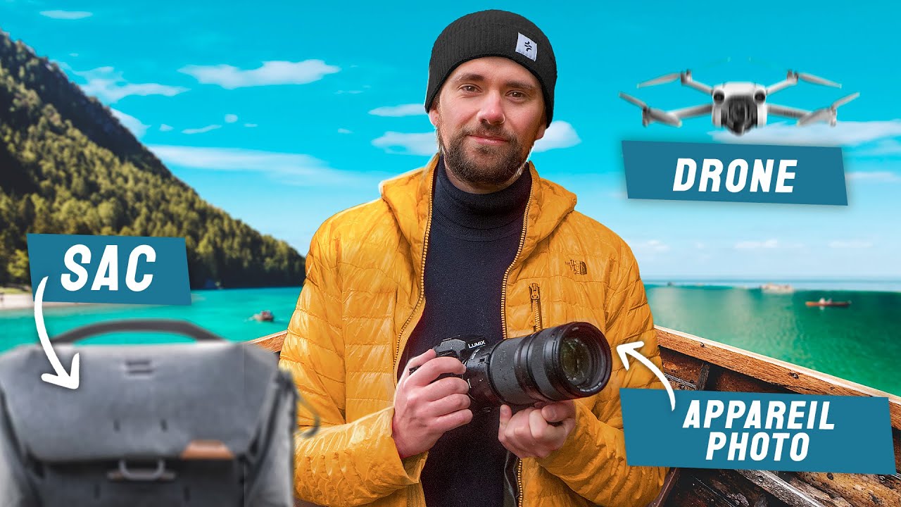 MON MATÉRIEL PHOTO & VIDÉO DE VOYAGE EN 2024 (DRONE, CAMERA, ETC...)