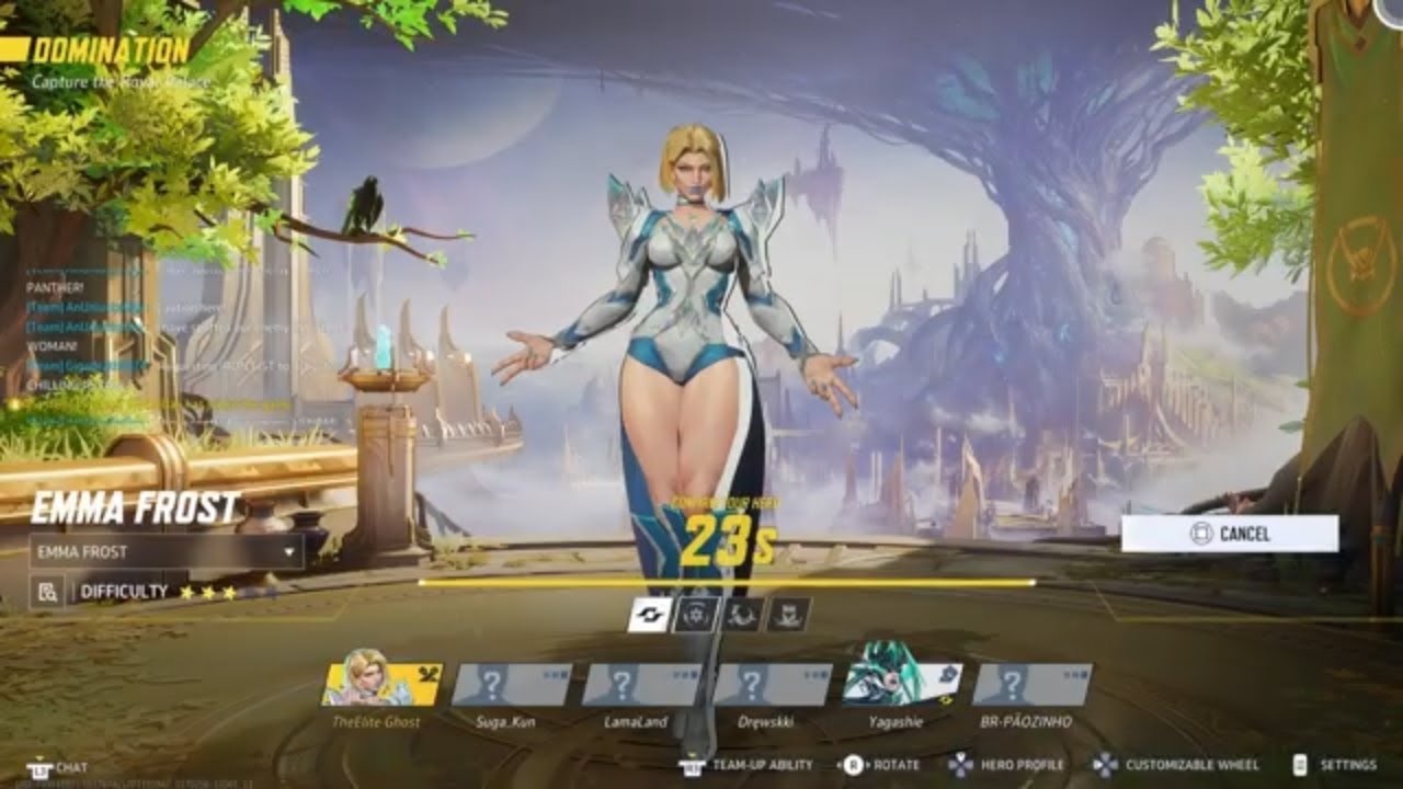 Marvel Rivals gameplay part 38 Emma Frost