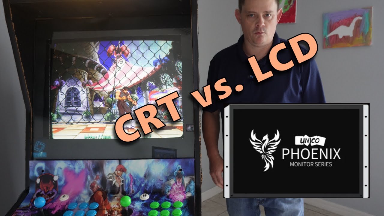 Comparing a CRT to the Unico ULM26 Phoenix LCD