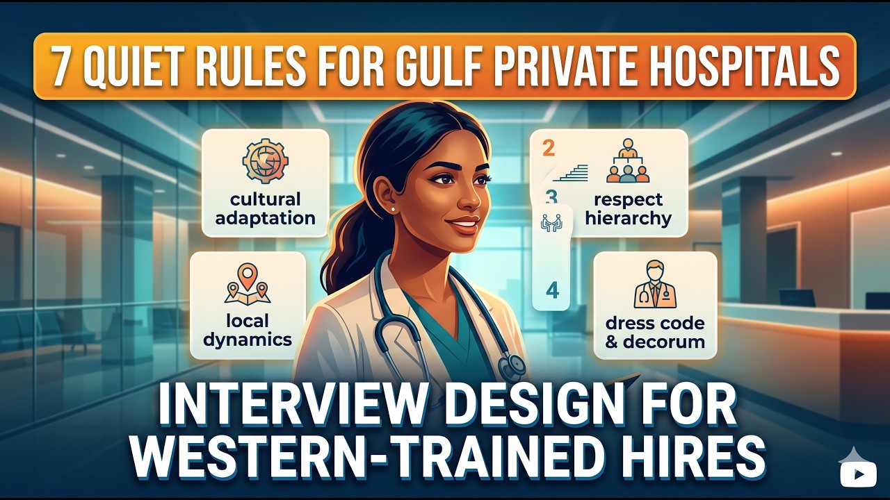How Gulf Private Hospitals Should Interview Western-Trained Medical Staff
