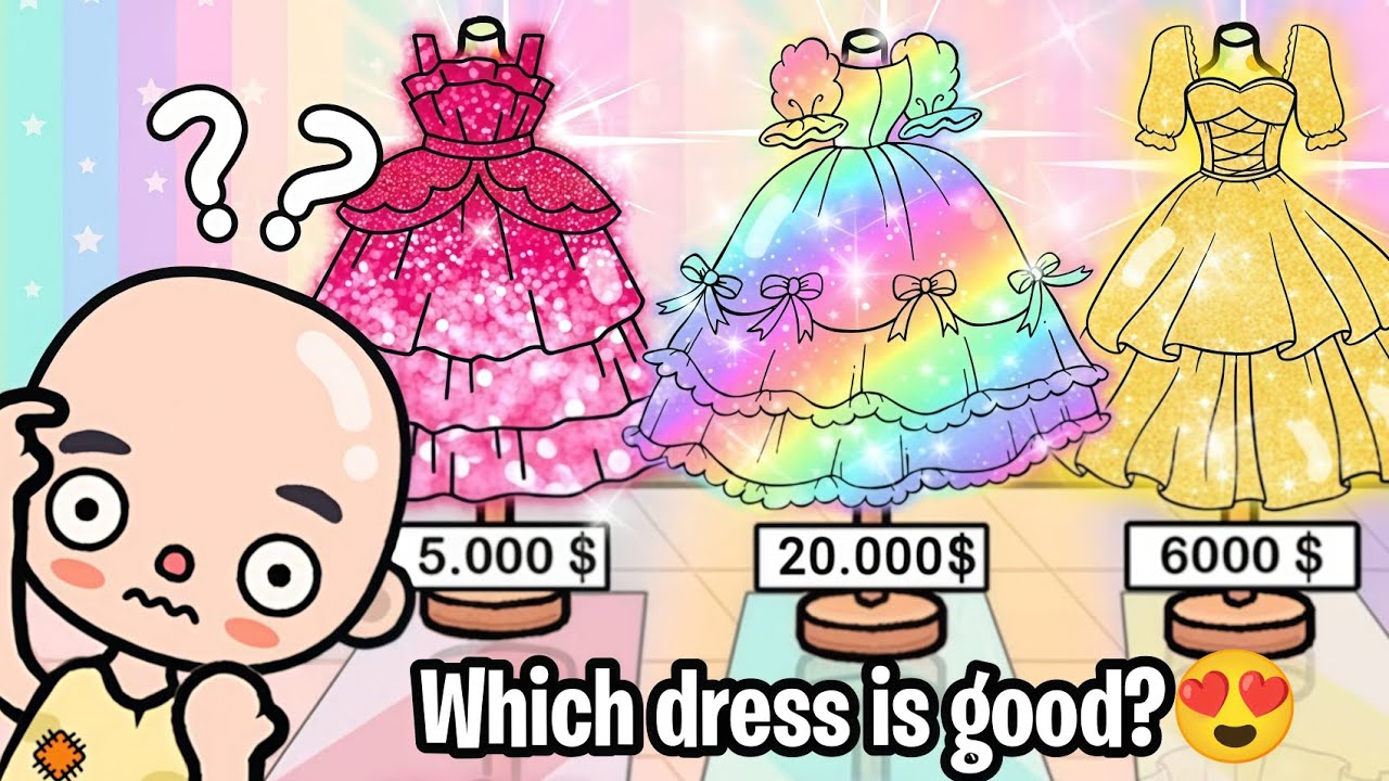 Which dress is good 😀 👗😍 | Toca Life World | Toca boca | Toca Life |