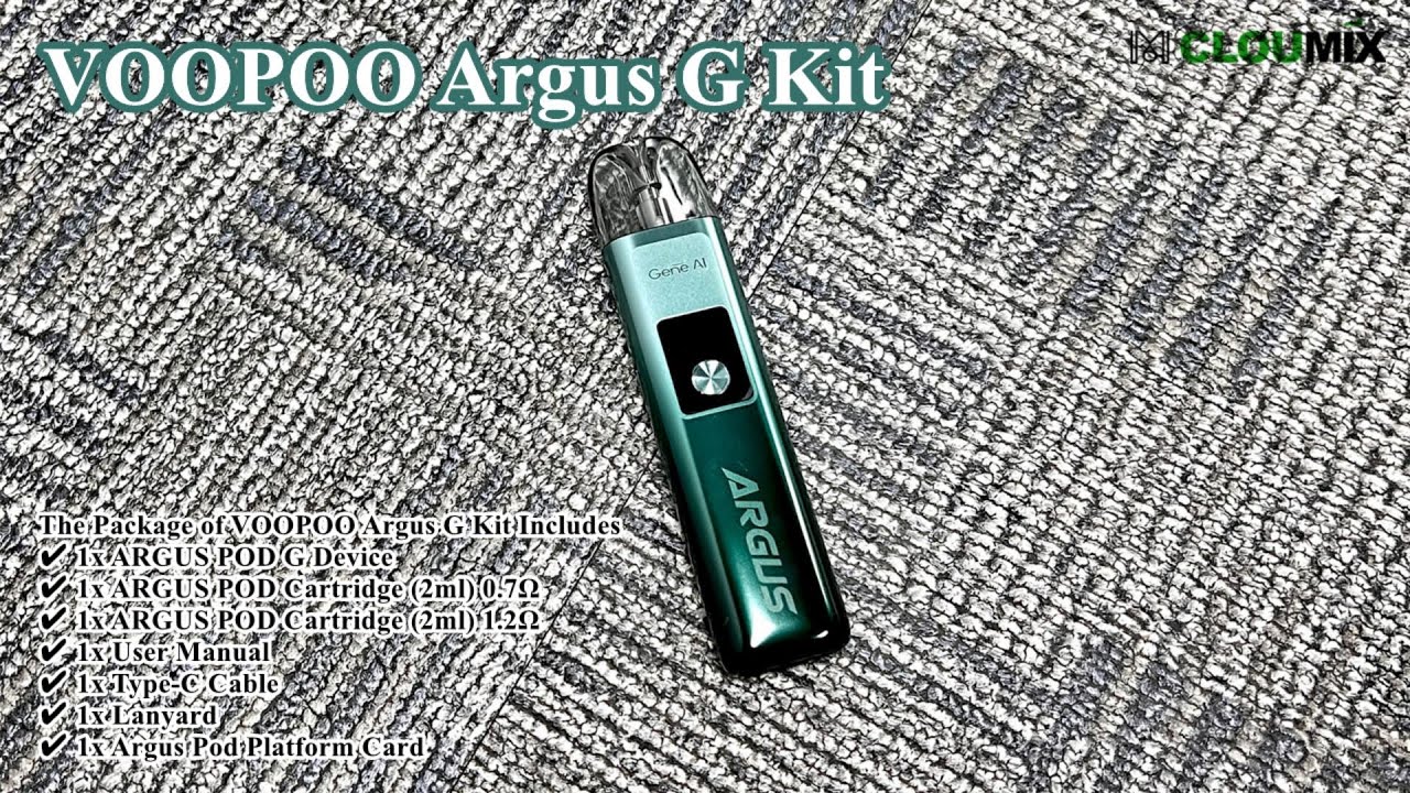 VOOPOO Argus G Kit Unboxing