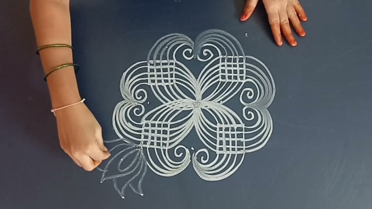 Sankranti muggulu chukkala muggulu easy  Sankranti special muggulu #kolam muggulu #easy muggulu 