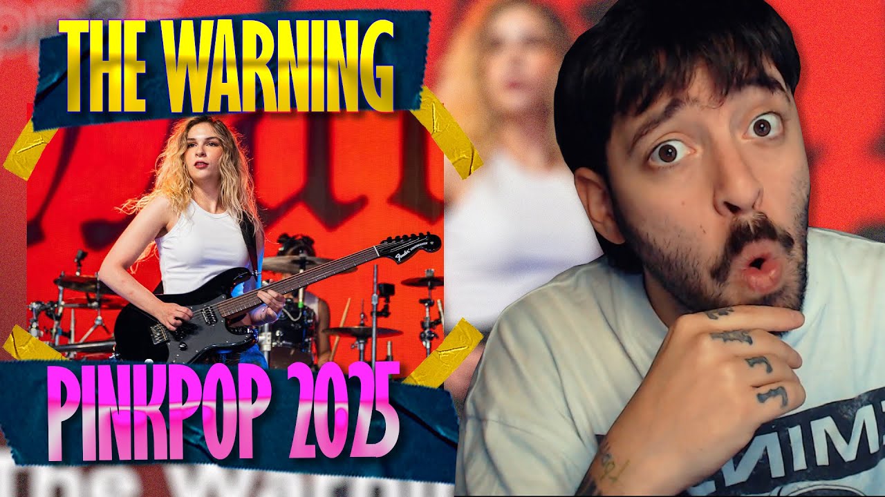 The Warning Live at Pinkpop 2025 | REACTION | Bunch of songs that i dont know and now i love! 🔥😬🤯🤘🏻