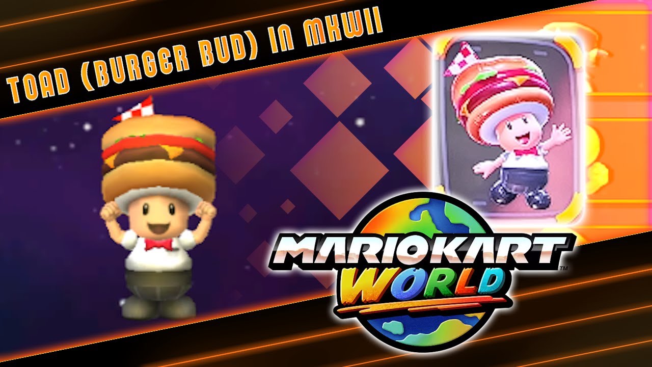 MKWii Toad (Burger Bud) - Release v1.0