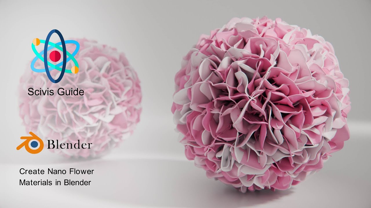 Easy Nano Flower Materials in 5 minutes(file included)