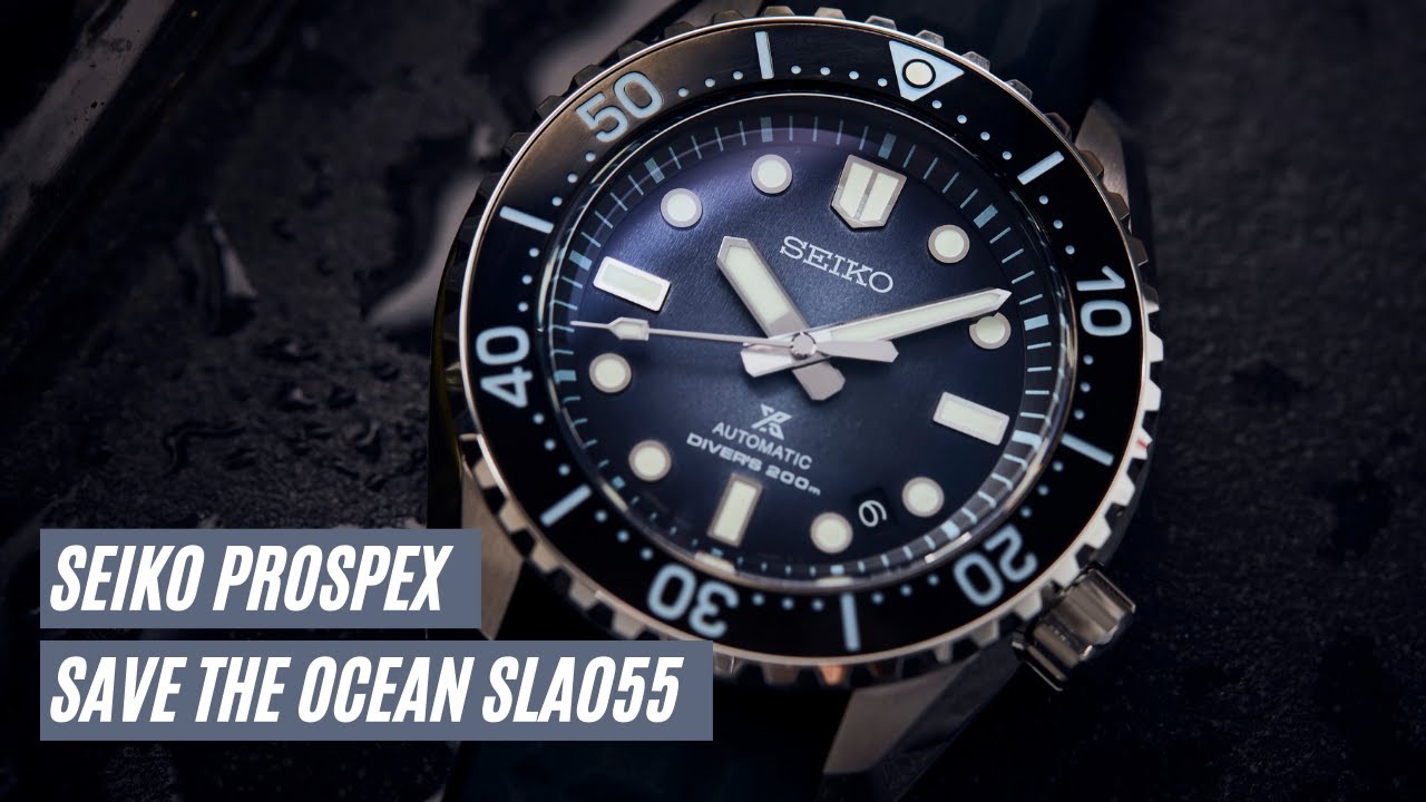 The Seiko SLA055J1 Save The Ocean Limited Edition
