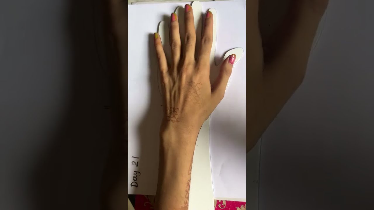 Free Mehandi Live Class Day 21 | Tanisha Mehandi Tutorial #mehndi