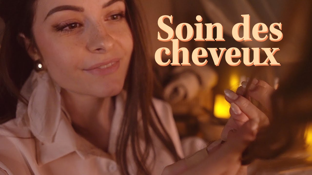 ASMR | Attention personnelle ♡ Tout pour tes cheveux | Soin à l'huile