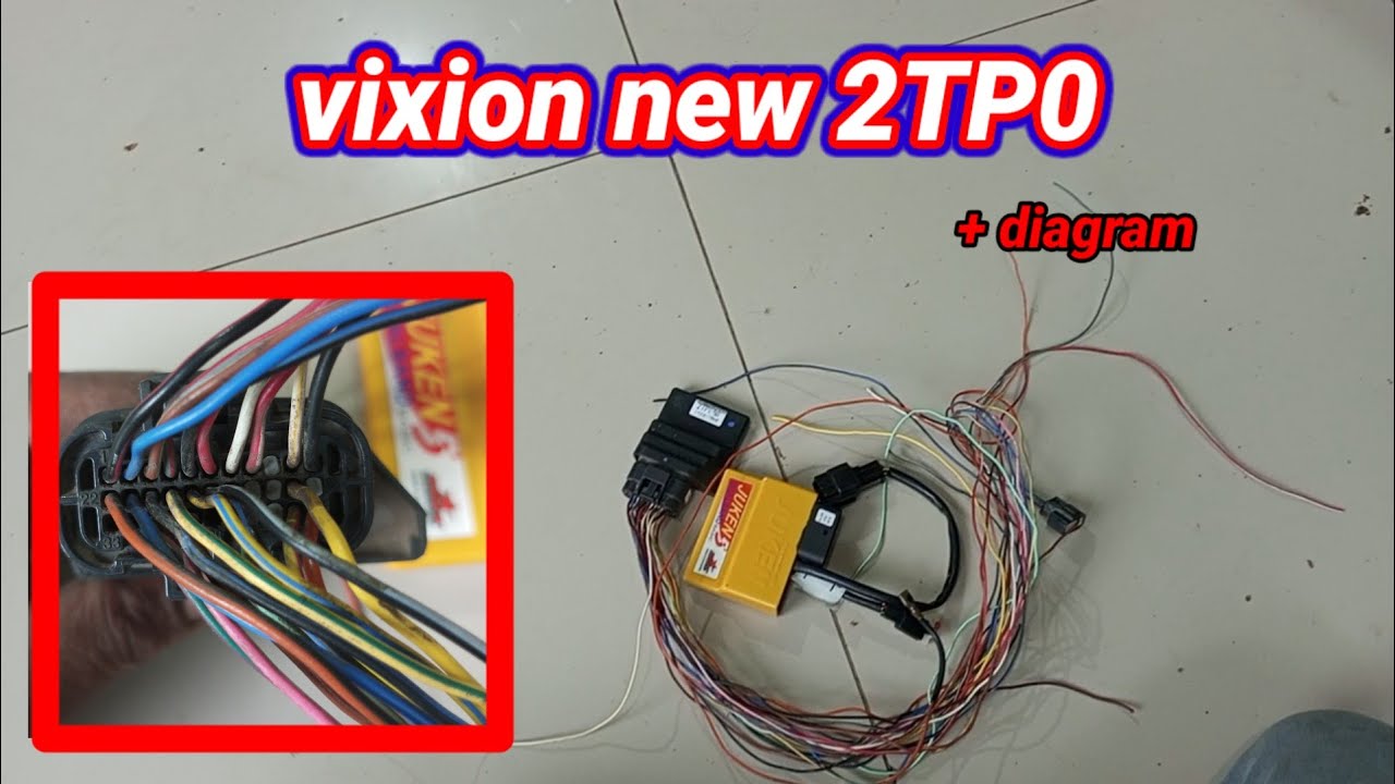 Pin soket ecu vixion new 2 tp 0