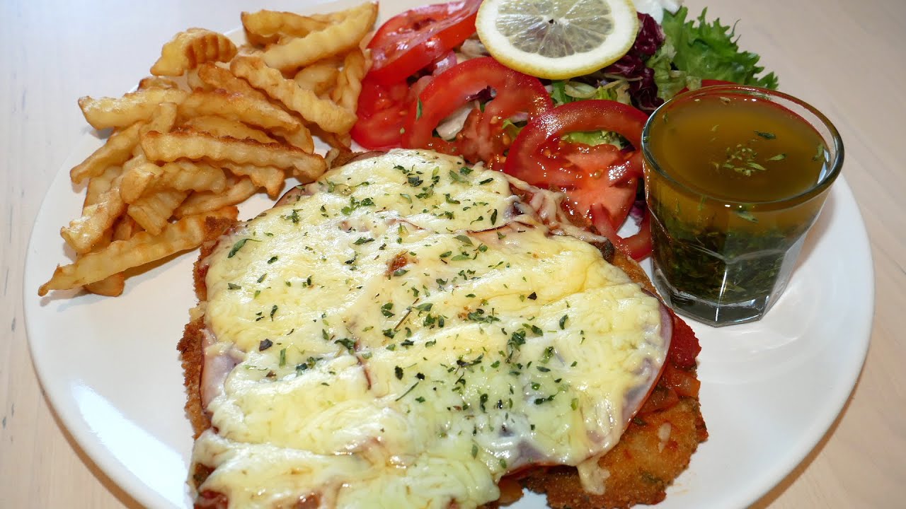 Receta fácil de milanesa con mucho queso derretido! NAPOLITANA