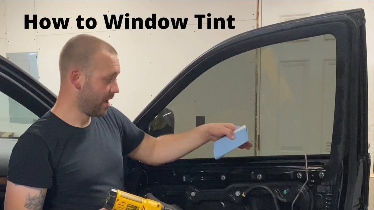 How to Tint front windows | Grand Cherokee