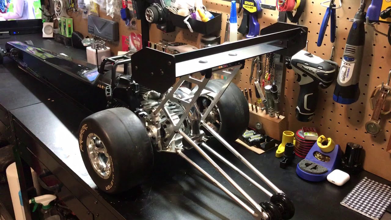Primal Dragster wheely bar installed