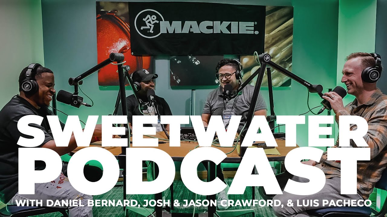 Sweetwater Gearfest 2023 Podcast w/ @DanielBernard, @JoshDrumClass, & @WatchGladTV