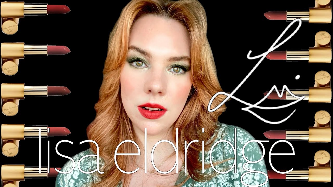 COMPARISONS for ALL 5 NEW LISA ELDRIDGE velvet lip colours