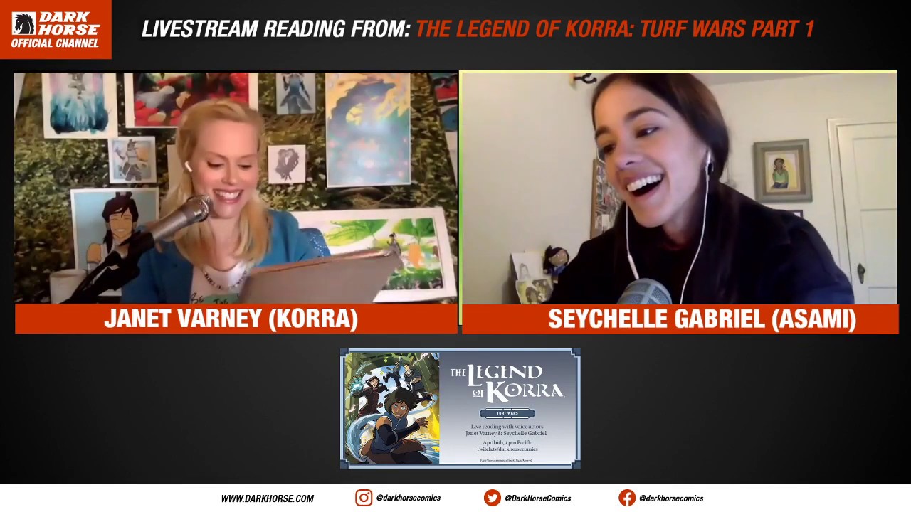 The Legend of Korra: Turf Wars Live Reading with Janet Varney & Seychelle Gabriel [recording]