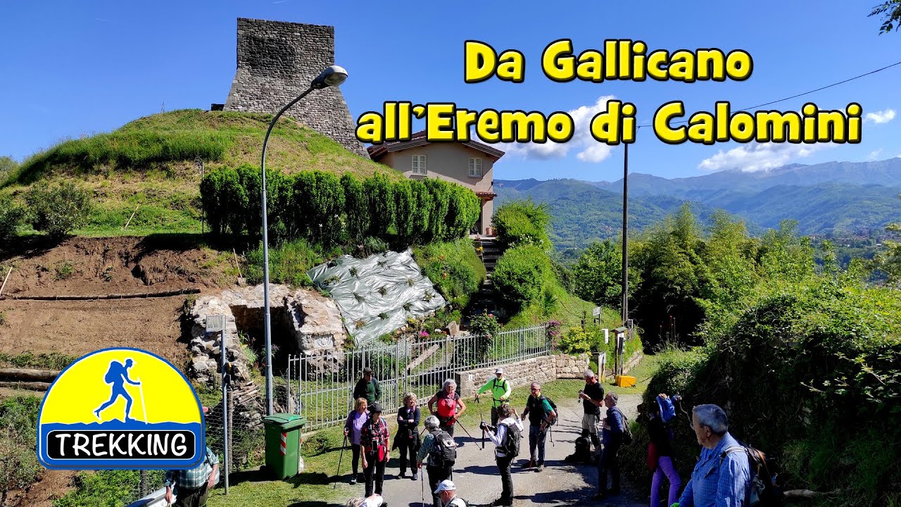 TREKKING: Da Gallicano all'Eremo di Calomini - di Sergio Colombini (Video 4K)