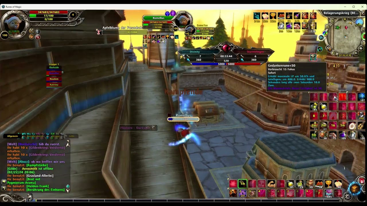 Runes of Magic Sturmklingen vs Divinity Teil1