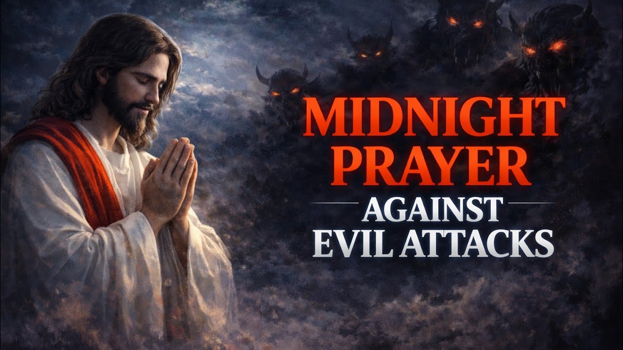Midnight Prayer Against Evil Attacks & Spiritual Warfare | Powerful Prayer for Protection & Victory