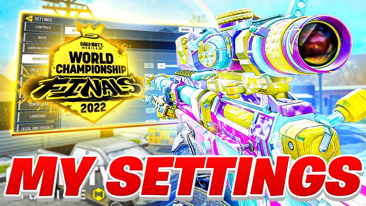 The Settings That I used In The Stage 5 World Championship in COD Mobile