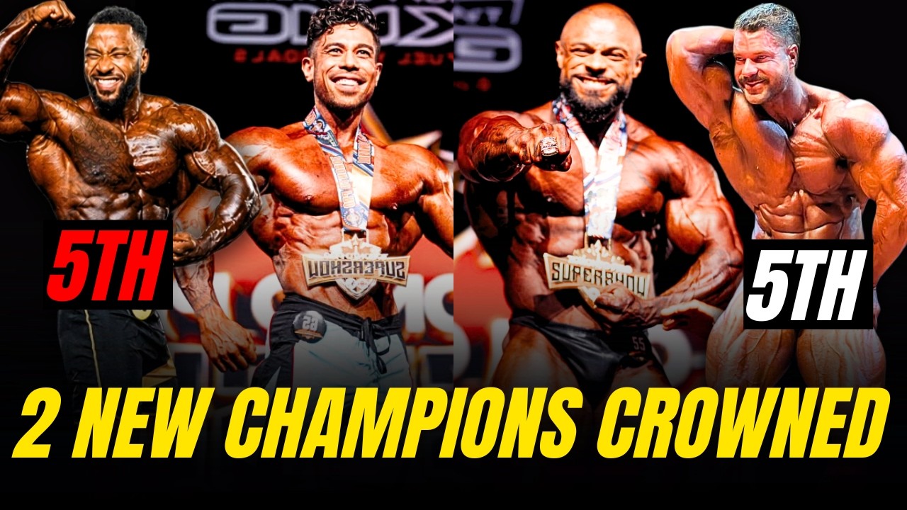Результаты топ-5 соревнований TORONTO PRO SUPERSHOW CLASSIC & MEN&rsquo;S PHYSIQUE 2026 ❗