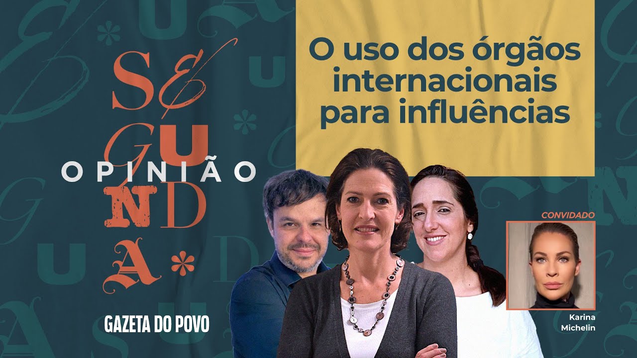 Bruna Torlay explica como &oacute;rg&atilde;os internacionais s&atilde;o usados para influenciar a sociedade