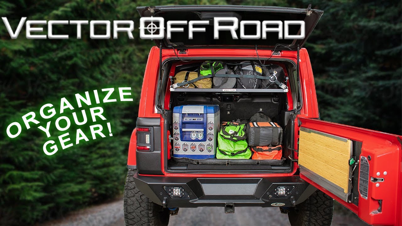 Vector Off Road Cargo Basket - 2018+ Jeep Wrangler JL
