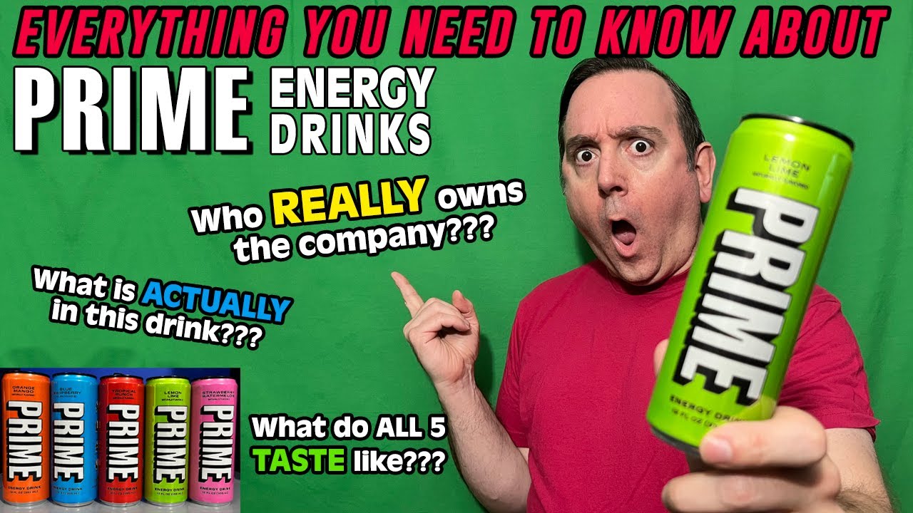 Who REALLY owns Prime?!? EVERYTHING you need to know | PRIME Energy Drink Review