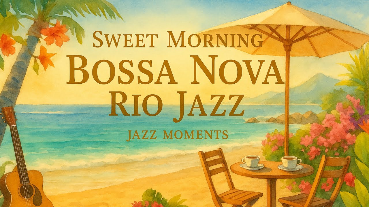 Morning Bossa Nova #06 | 아침감성의 보사노바 - Sweet Rio Café Jazz & Whisper Female Vocal -Jazz Moments