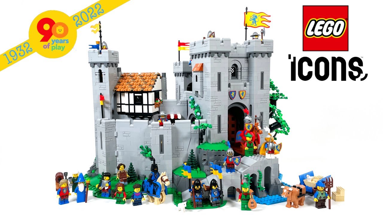 LEGO&reg; ICONS&trade; Burg der L&ouml;wenritter (10305) - Speed build