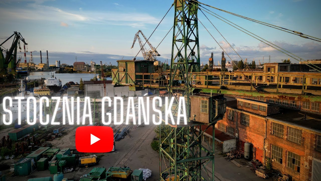 100CZNIA z lotu drona | Stocznia Gdańska
