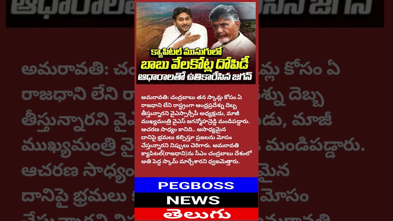 Pegboss#shorts #telugu #short News #