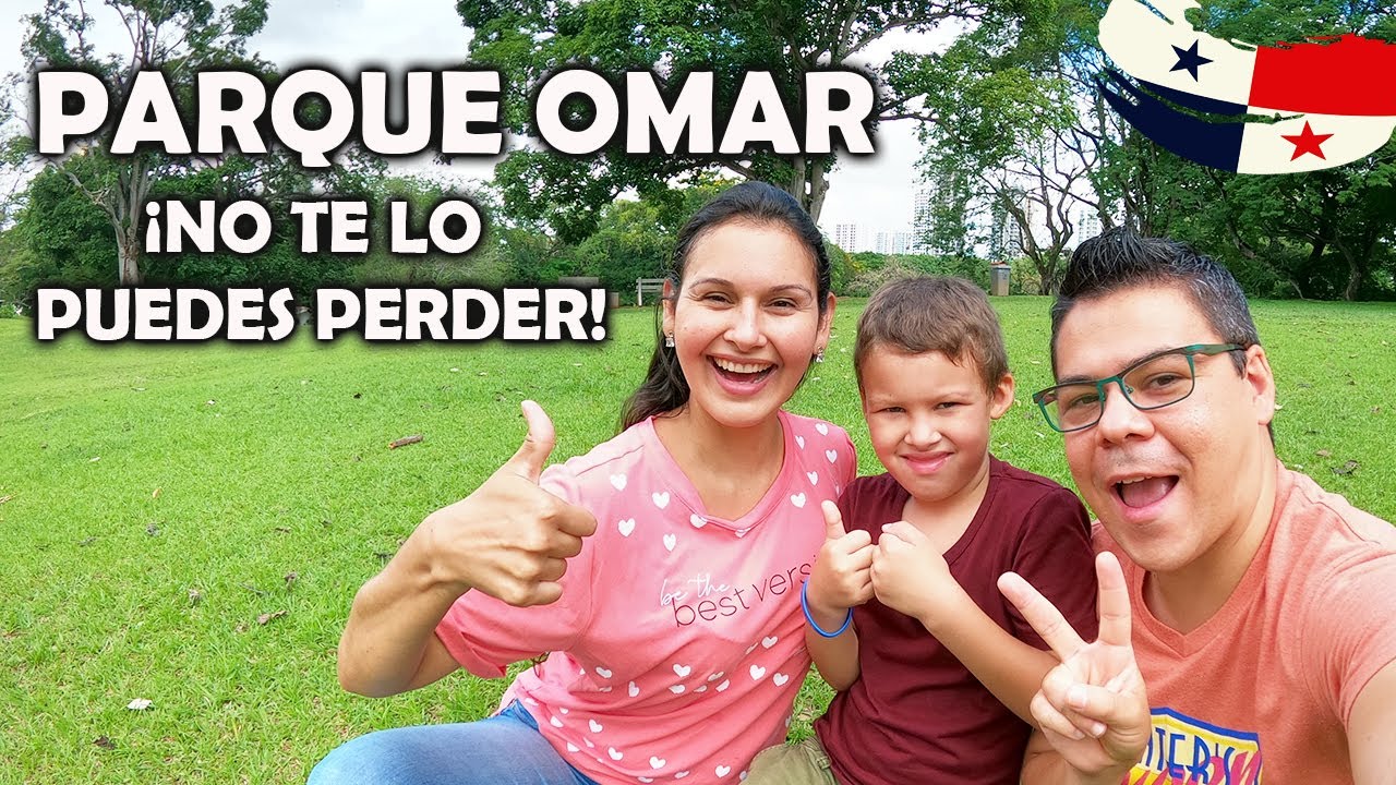 EL MEJOR PARQUE de la CIUDAD DE PANAMÁ / Parque Omar 🌳 - Los Mapamundis 🌍