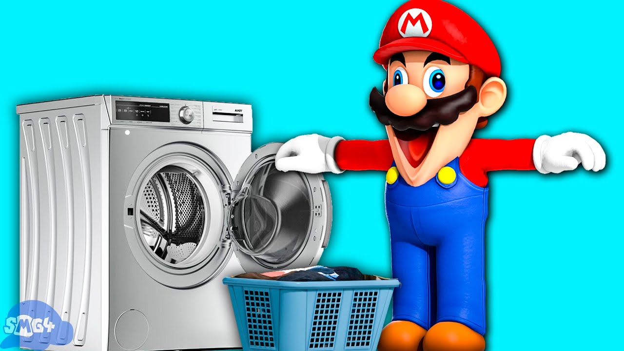 SMG4: Mario Does His Laundry