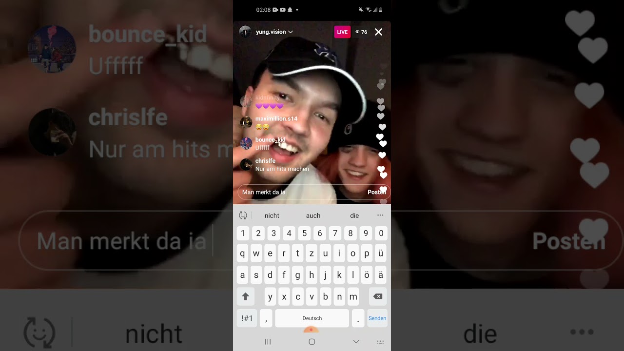 T-low Live mit (yung vision und sin Davis ) 5 Songs in einer nacht gemacht