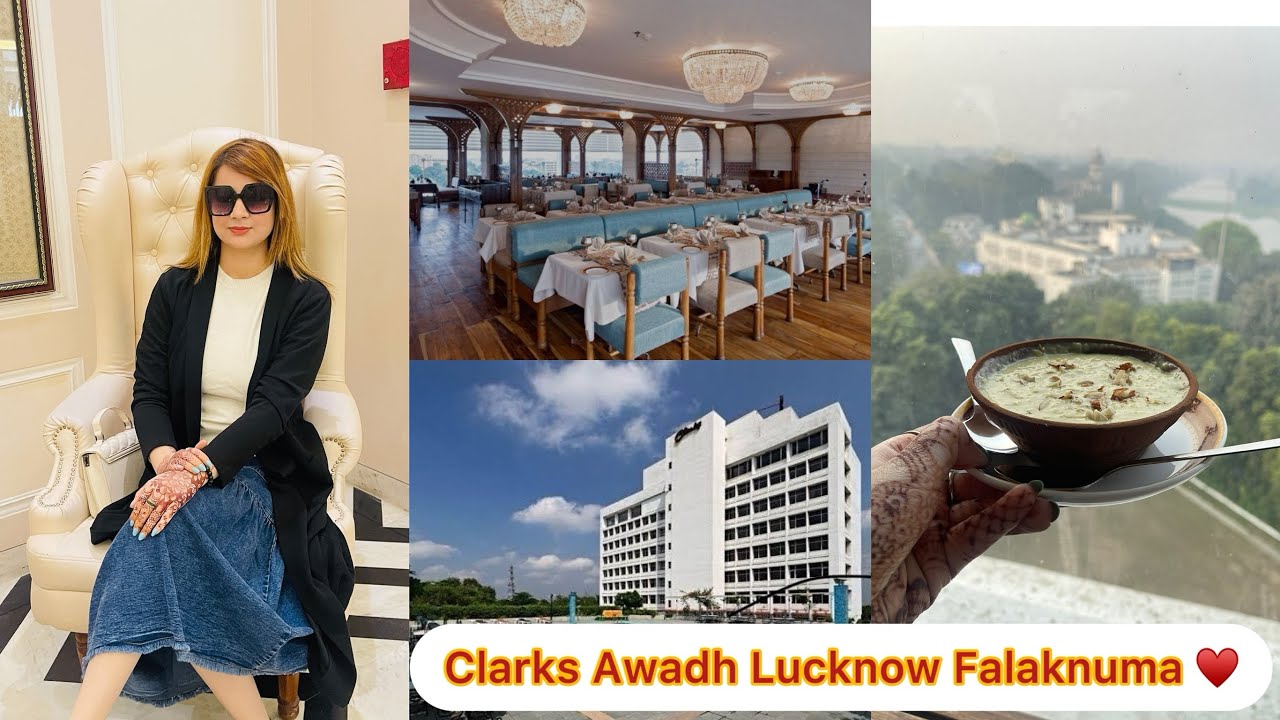 Clarks Avadh Lucknow || 5 star hotel || Falaknuma Royal Restaurant Lucknow || Beautiful 😍 ||