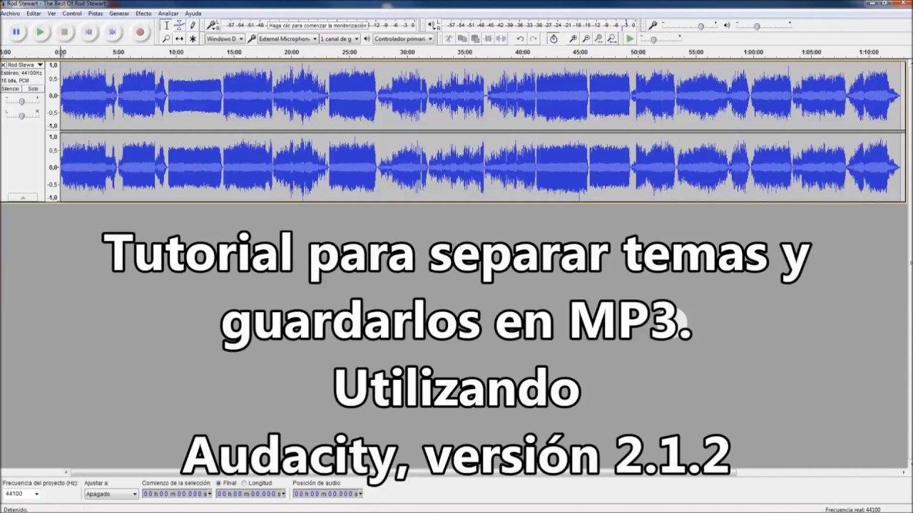 [Tutorial] Separar en temas y guardarlos en MP3, la digitalización completa de un álbum