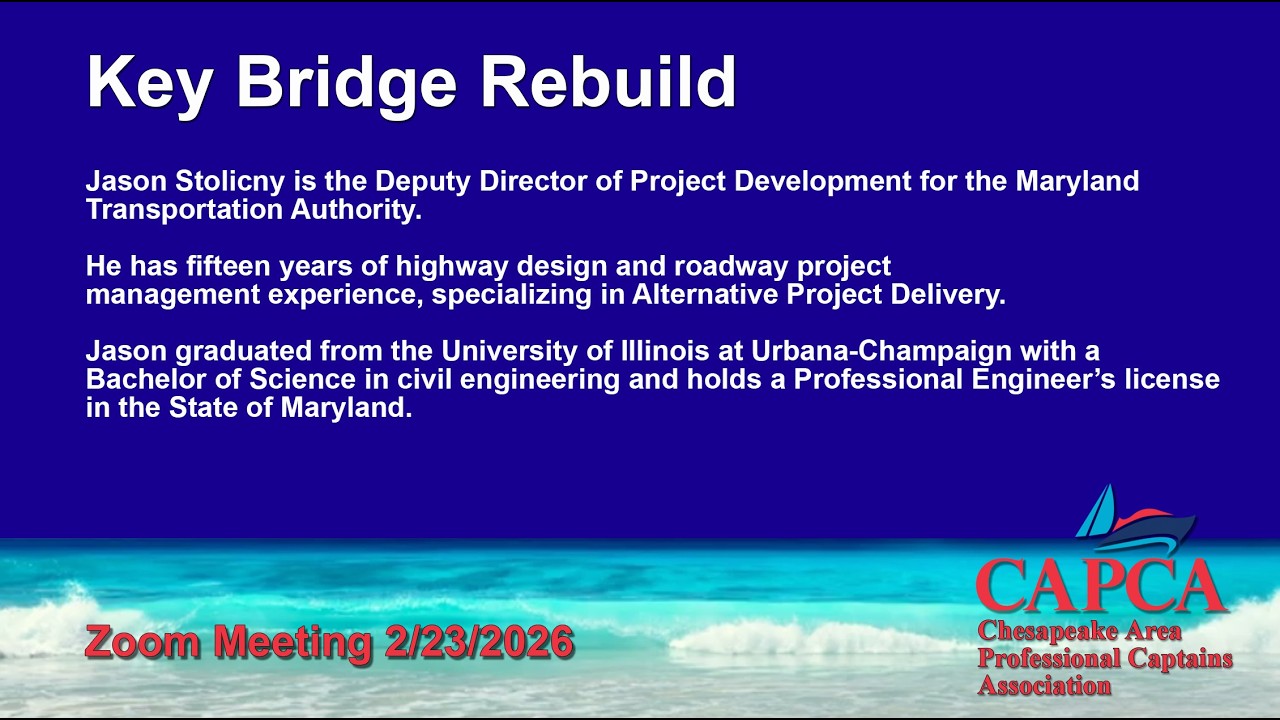 February 2026 Meeting - Key Bridge Rebuild