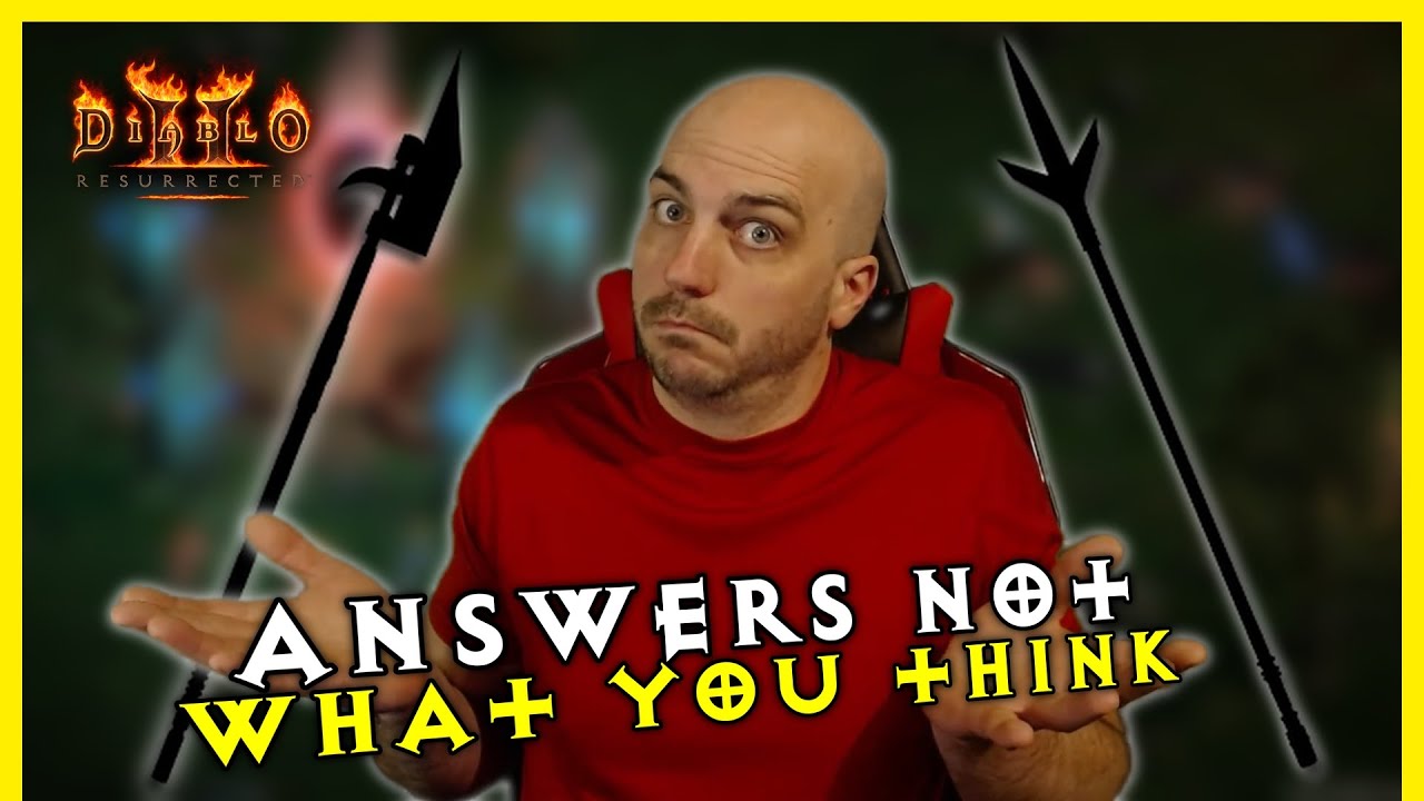 Which Base Should you ACTUALLY Choose for Infinity or Insight - Diablo 2 Resurrected