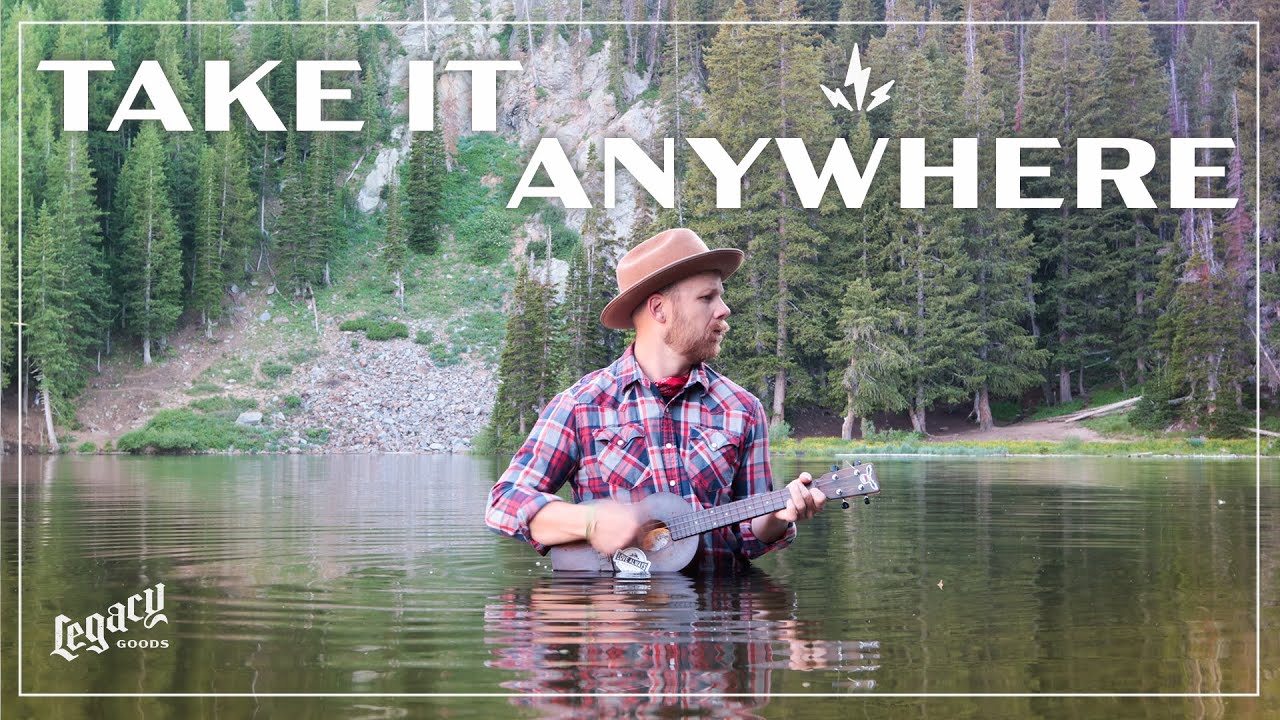 TRAVEL UKULELE, tough as nails! | Outdoor Ukulele | Sustainable Living