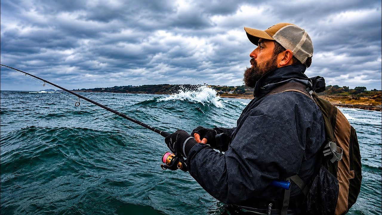 Searching The Surf For Bass - Lures In The Surf - Lure Fishing For Bass - Lure Fishing Uk