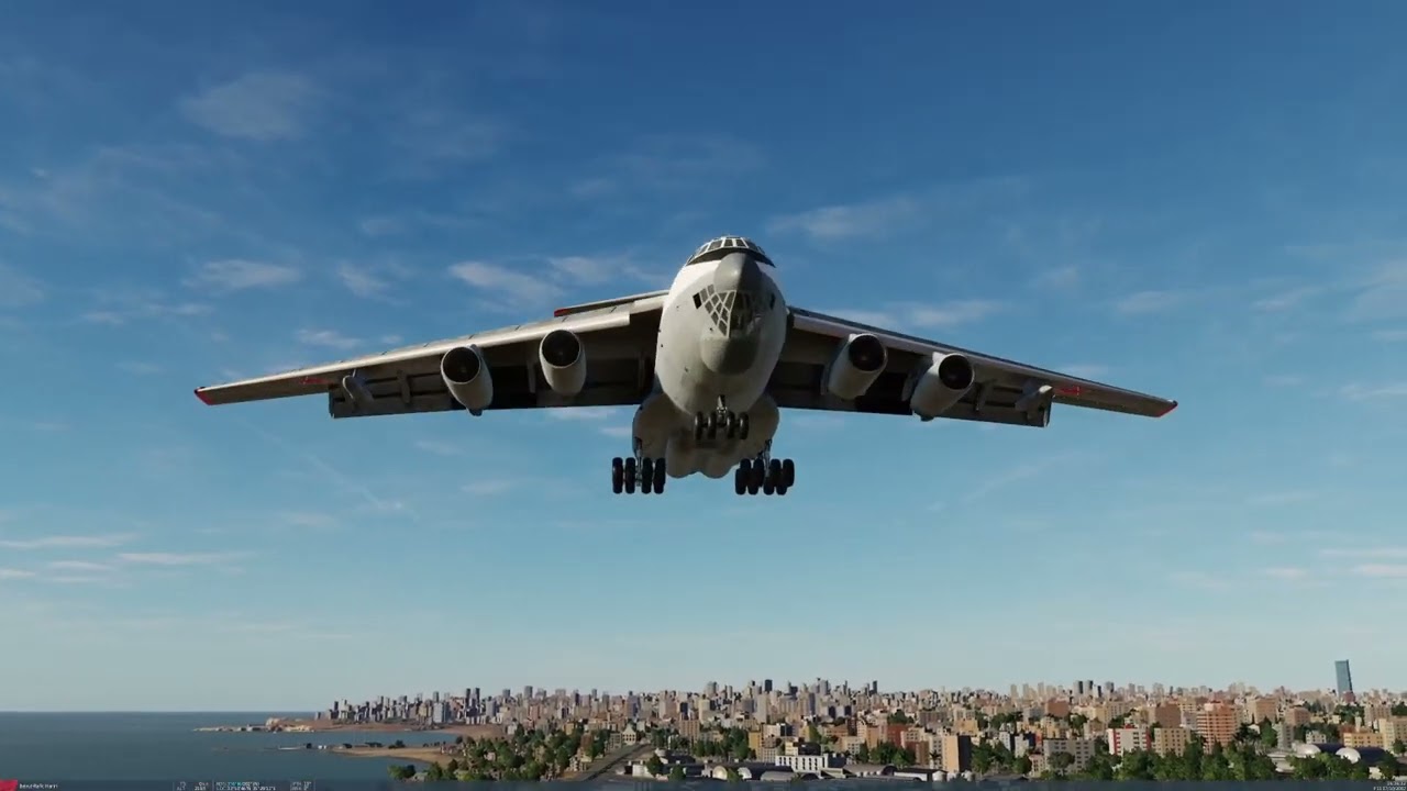 Russian Ilyushin Il-76 Tanker Landing In Syria #dcsworld