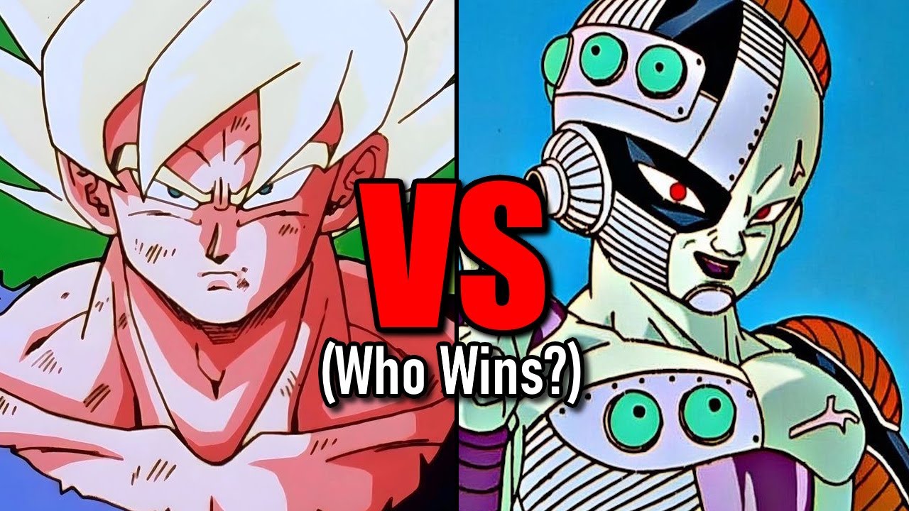 Namek SSJ Goku VS Mecha Frieza
