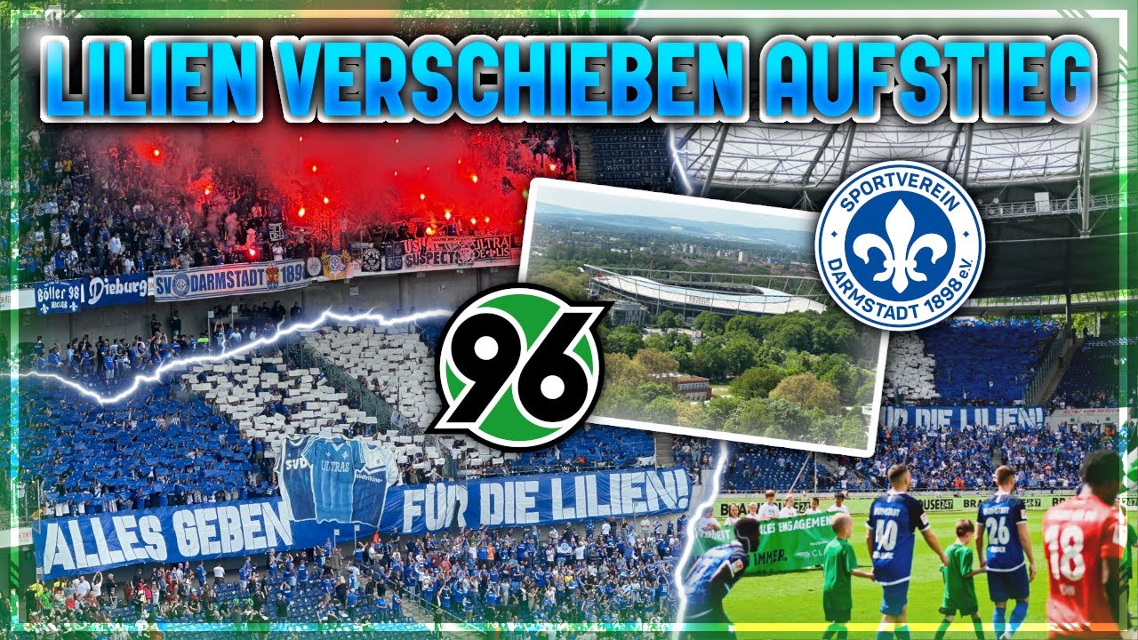 Stadionvlog: Hannover 96 2:1 SV Darmstadt 98 // HANNOVER erkämpft HEIMSIEG